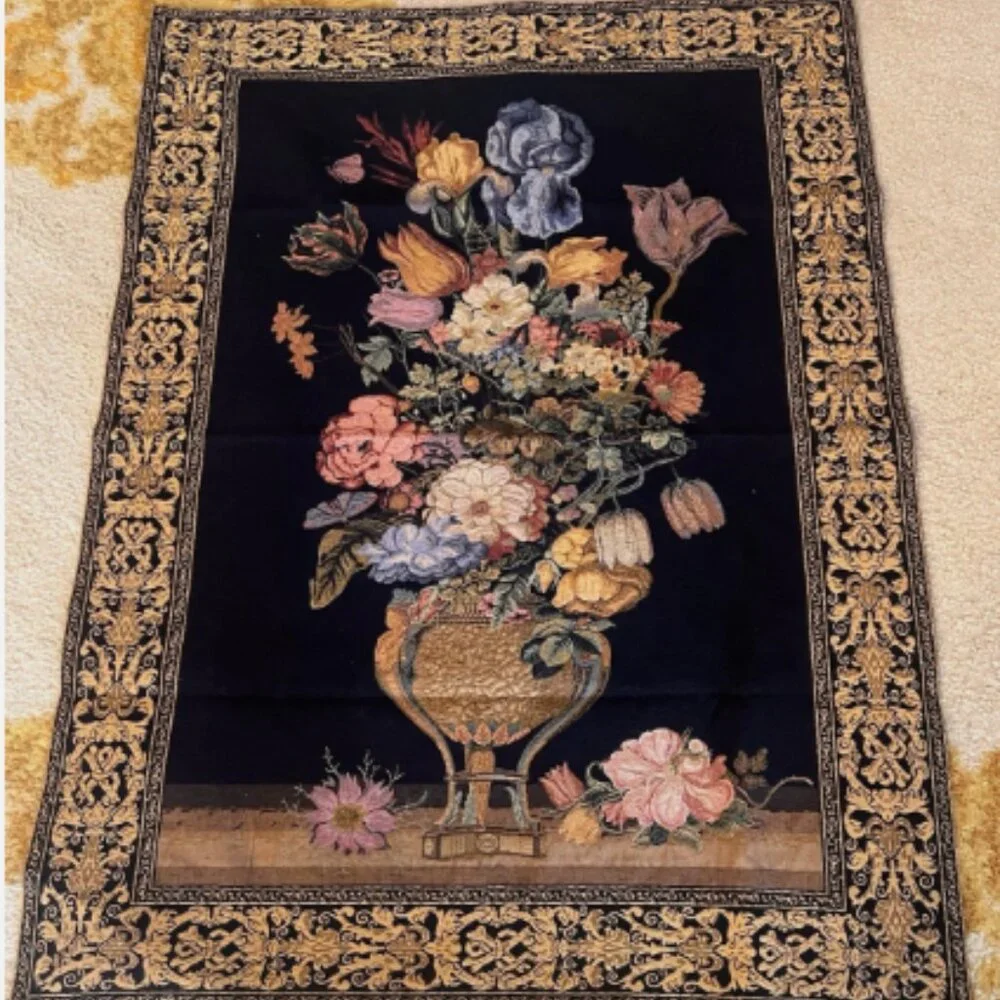Heavy Flemish Tapestry. 36.5 X 49.5. 4